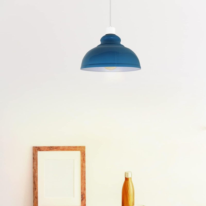 LEDSone Industrial Pendant Ceiling Light Shade, 29cm Retro Kitchen Pendant