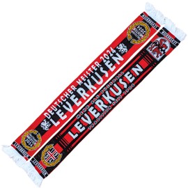 Generisch Leverkusen - Master Scarf 2024 - Scarf (Knitted Scarf), Black, red, white