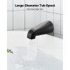 Single Handle Tub Shower Faucet Set 6 Inch Rainfall Shower