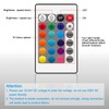 Smart WiFi RGB LED Light Strip Remote Controller, 24 Key