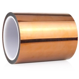 HZCOYIM 120mm x 33m (108ft) Heat Resistant Transfer Tape for Sublimation, Perfect for Heat Press, 3D Printer, Soldering, and PCB Boards No Residue (120mm x 33m (108ft))