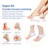 Heel cups, plantar fasciitis inserts, gel heel cushion, material, ideal