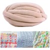 Hilo Grueso, Hilo Tubular Gigante Para Tejer Con Beige
