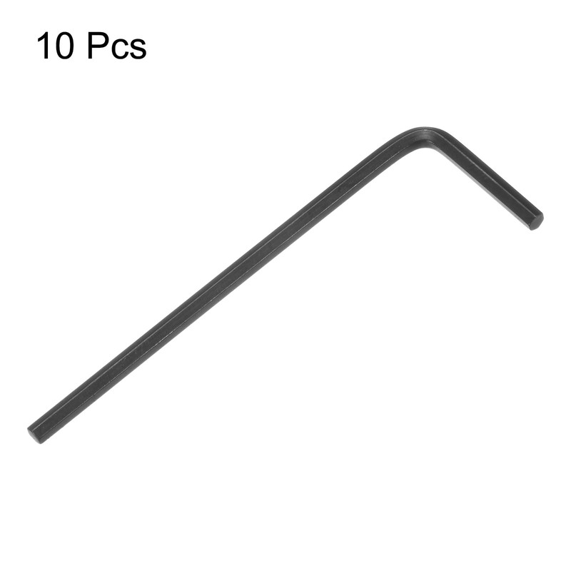 sourcing map 10pcs Hex Key Wrench 2mm L-Shape Hexagon Metric