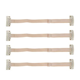 Bandas de Estiramiento Facial con Clips, 4 Bandas para el Cabello con Clips para Niñas, Horquillas Reutilizables, Bandas de Levantamiento Facial Invisibles, Correas de Parche