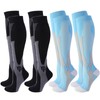 4/6 Pairs Compression Socks for Women Men Circulation-Best Support for
