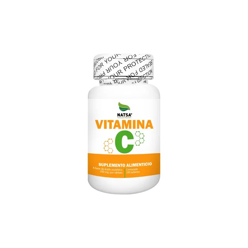 Vitamina 100 Tabletas 500 Protegete Sistema Inmune Antioxidante