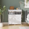 AWTATOS Shoe Rack, 6 Tier Shoe Storage Cabinet with Door,