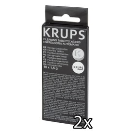 Krups XS3000 cleaning tablets (pack of 2)