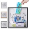 Travel Adventure Archive Shadow Box for Memories,Best Gifts for People