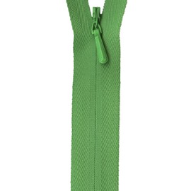 YKK Unique Invisible Zipper, 14", Leaf Green