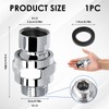 Shower Connector Ball, G1/2 Universal Shower Head Connector Rotatable Adapter