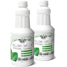 CLOROFILA FRESCA PREMIUM - Suplemento alimenticio con Clorofila.2 frascos con 500 ml cu.