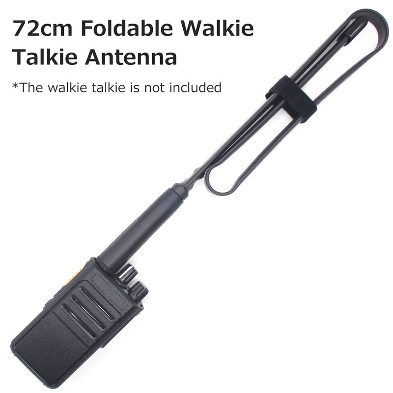 Foldable Intercom Antenna 72cm Walkie Talkie Antenna SMA-Male Interface High