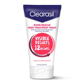 Clearasil Rapid Rescue Deep Treatment Wash, 6.78oz (Packaging may vary)
