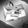 NTHREEAUTO Front Rear Chrome Fender Light Lens Fender Tips Mud