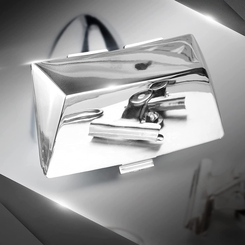 NTHREEAUTO Front Rear Chrome Fender Light Lens Fender Tips Mud