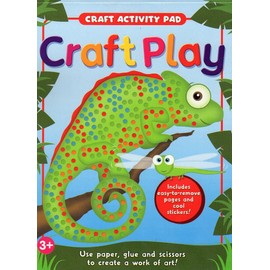 Craft Activity Pad - Craft Play - Includes Cool Stickers