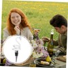 LABRIMP Wine Stopper Decorative Swan Shape for Wedding Festival and