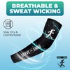 SERVE AND SWAG™ Compression Arm Sleeves, Moisture Wicking, Cooling, Breathable,