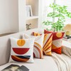 ZHILING Set of 4 Cushion Covers 40 x 40 cm