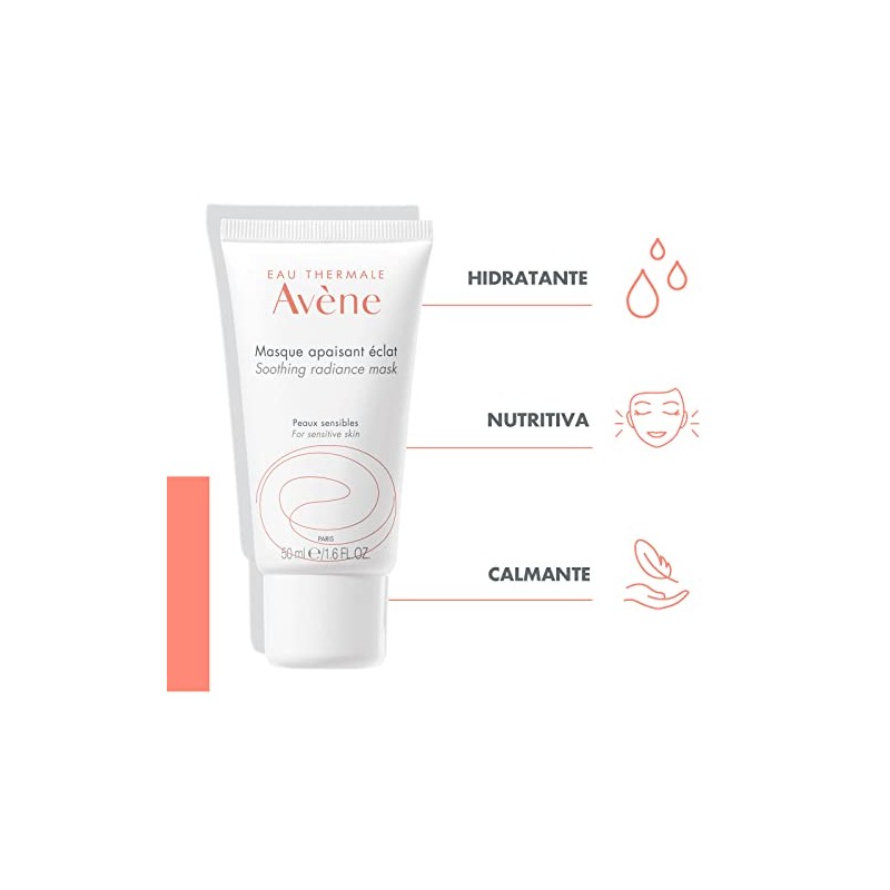 Avne Mascarilla Facial Hidratante, Piel Sensible, 50ml