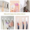 Transparent Adhesive Hooks 30 lb(Max), Waterproof and Oilproof Reusable Seamless