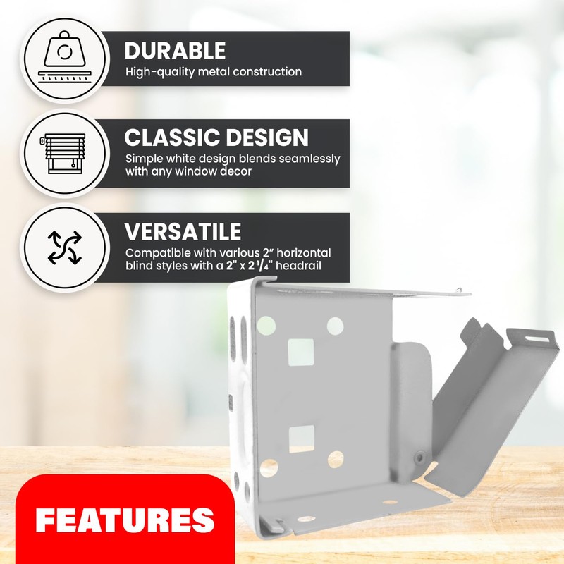 Amazing Drapery Hardware 2" x 2 1/4" High Profile Box