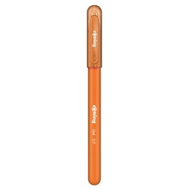 rOtring Gel Rollerball Pens - Medium Point 0.7mm - Orange Ink - Pack of 12 - Smooth Quick Drying Gel Ink - Rubber Grip