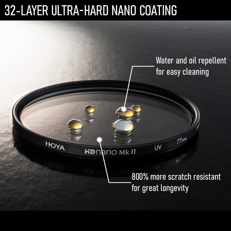 Hoya YYU4149 UV filter HD Nano MkII ,Blackø49 mm