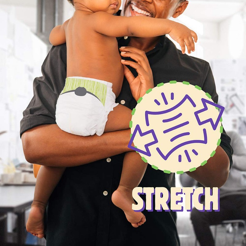 Cuties | Skin Smart, Absorbent & Hypoallergenic Diapers with Flexible