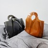 [Guardian Blue] No. 7 Durable Printable Plastic Bags Sturdy Vinyl Bag Brown (Individual) 12ea