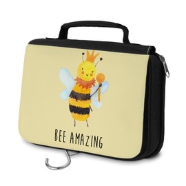 Mr. & Mrs. Panda Wash Bag for Hanging Wash Bag King Bee Design Yellow Pastel