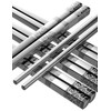 TINMARDA Metal Chopsticks Reusable 5 Pairs Stainless Steel Chopsticks Dishwasher