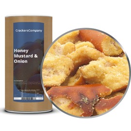 1 x 450g Brezel-Snack mit Honig und Senf und Zwiebel vegetarisch
