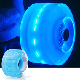 Paquete de 4 ruedas de 32 x 58 mm, 78 A, iluminadas, ruedas de patinaje con rodamientos instalados para interiores o exteriores, accesorios de patinaje y monopatín, 32 x 58 mm, 78A