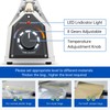 R-PACK Impulse Heat Sealer with Seal bar, Heavy-Duty Bag Sealing
