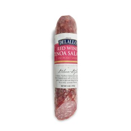 DeLallo Red Wine Salami 9 oz.(pack of 3)