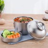 304 Stainless Steel Household Noodles Soup Bowl Food Fruit Container