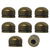Screw Caps for Light Fixtures, Metal M4 Threaded Cap Nuts,