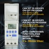 Shopcorp Programmable Timer Relay, HD Display, High Precision, Smart Chip,