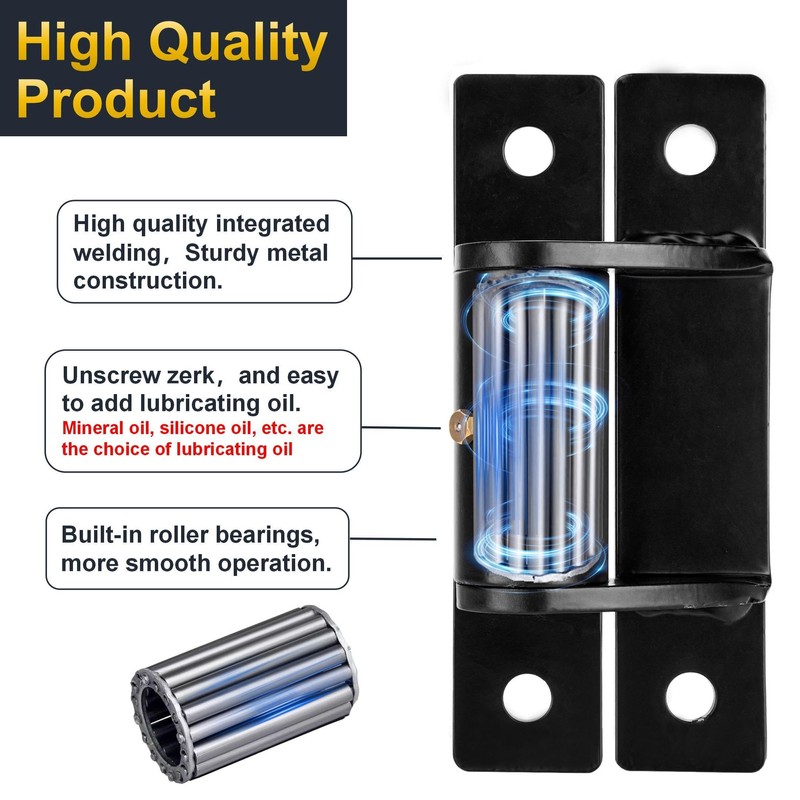 Heavy Duty gate Hinges for Large Heavy Wooden or Metal