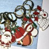 Handmade Mystery (set Of 5) Christmas Stitch Markers. Crochet Or