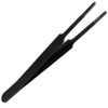 Craft County Precision Tweezers – Anti-Static Stainless-Steel Tweezers – Round