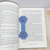 ALEACAR Magnetic Leather Bookmarks for Reading, Cute Dog Paw Shape