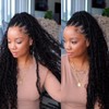 FlowerSeason Pre Crochet Boho Locs Braids Hair Pre Looped With