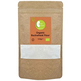 Organic Buckwheat Flour - Certified Organic - by Busy Beans Organic (500g)