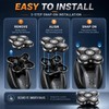 Replacement Heads Compatible with Remington XR7000 Balder Pro