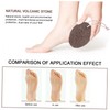FOMIYES 3pcs Callus Remover Foot Stone Natural Earth Pumice for