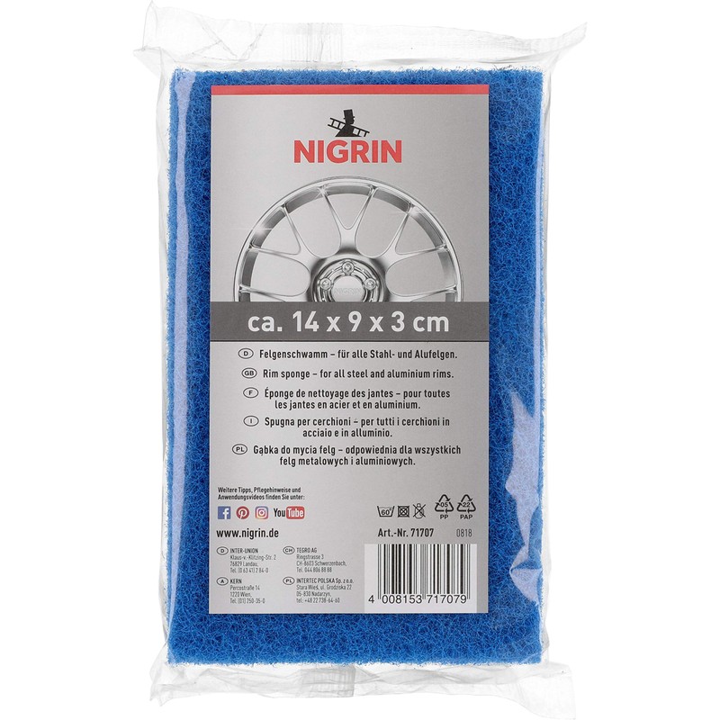 Nigrin 71707 Rim Sponge